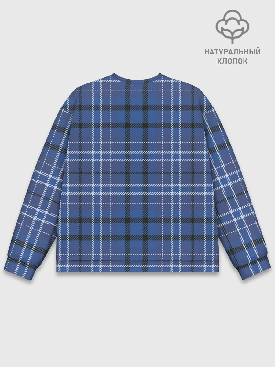 Мужской свитшот базовый / Шотландка | Tartan