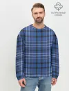 Мужской свитшот базовый / Шотландка | Tartan