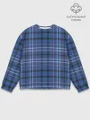 Мужской свитшот базовый / Шотландка | Tartan