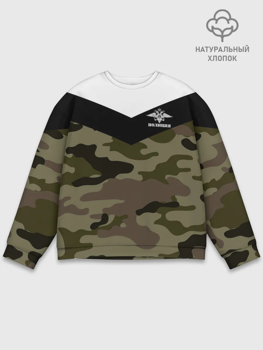 Мужской свитшот базовый / Полиция