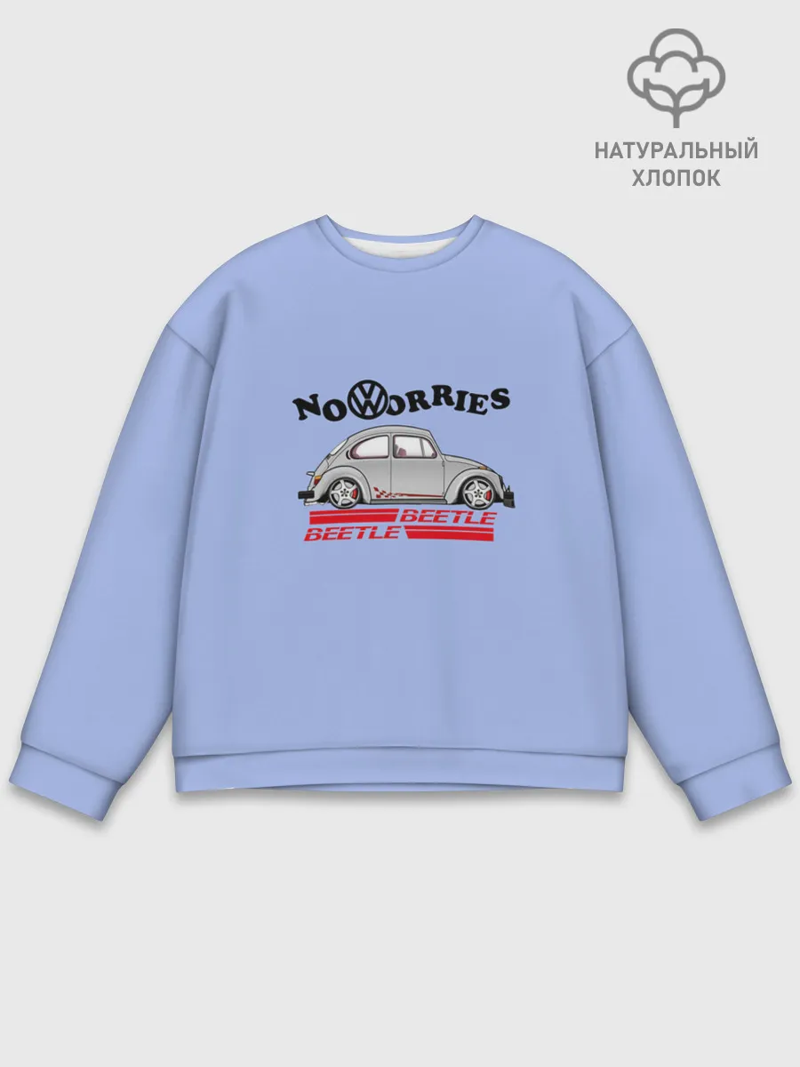 Мужской свитшот базовый / Volkswagen Beetle