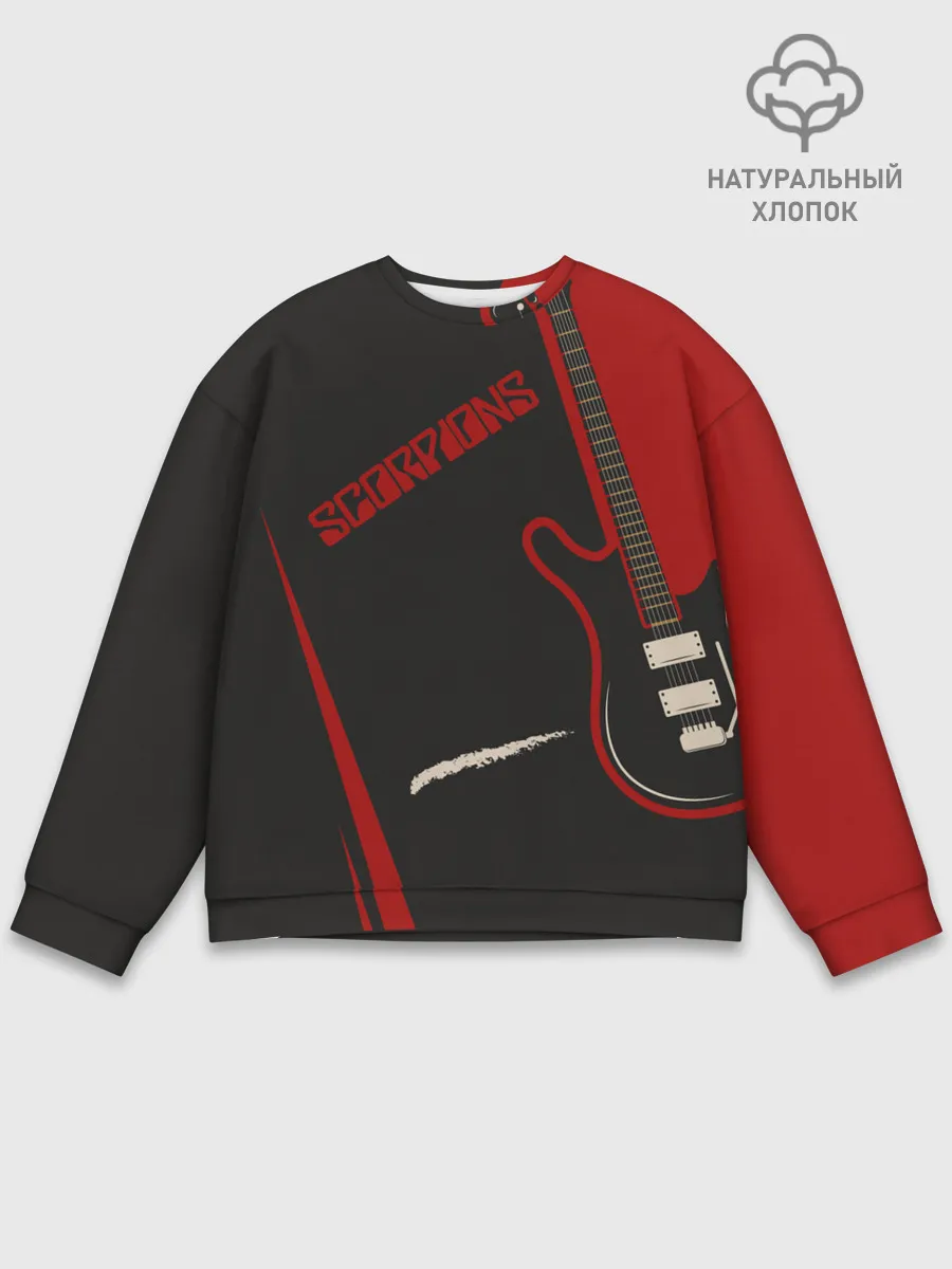 Мужской свитшот базовый / Scorpions