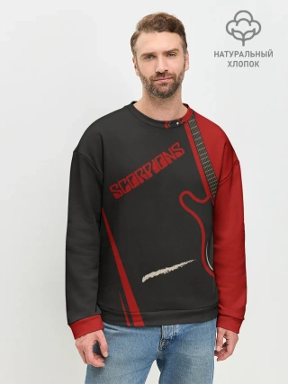 Мужской свитшот базовый / Scorpions