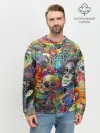 Мужской свитшот базовый / Психоделическое искусство