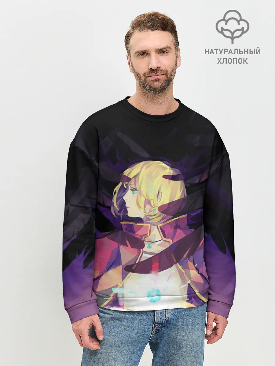 Мужской свитшот базовый / Крылья Хаула