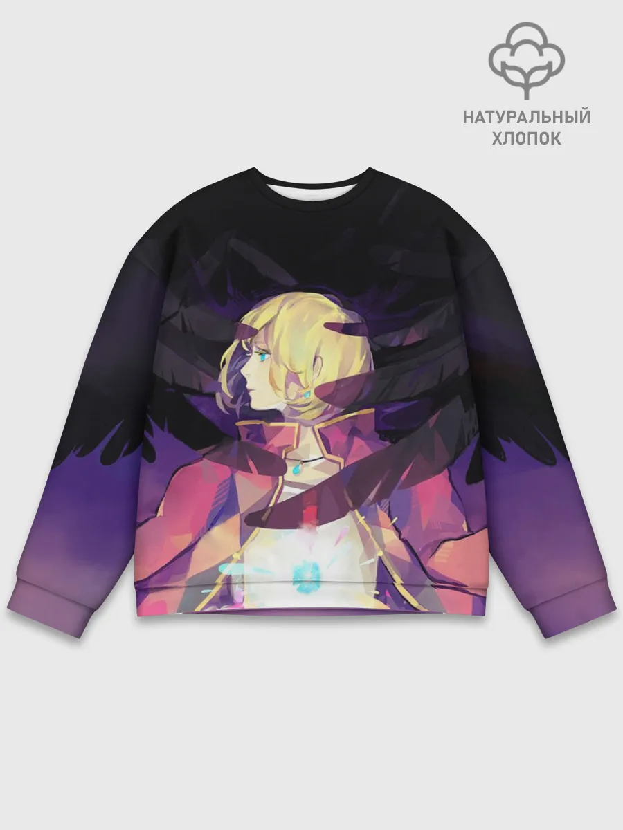 Мужской свитшот базовый / Крылья Хаула