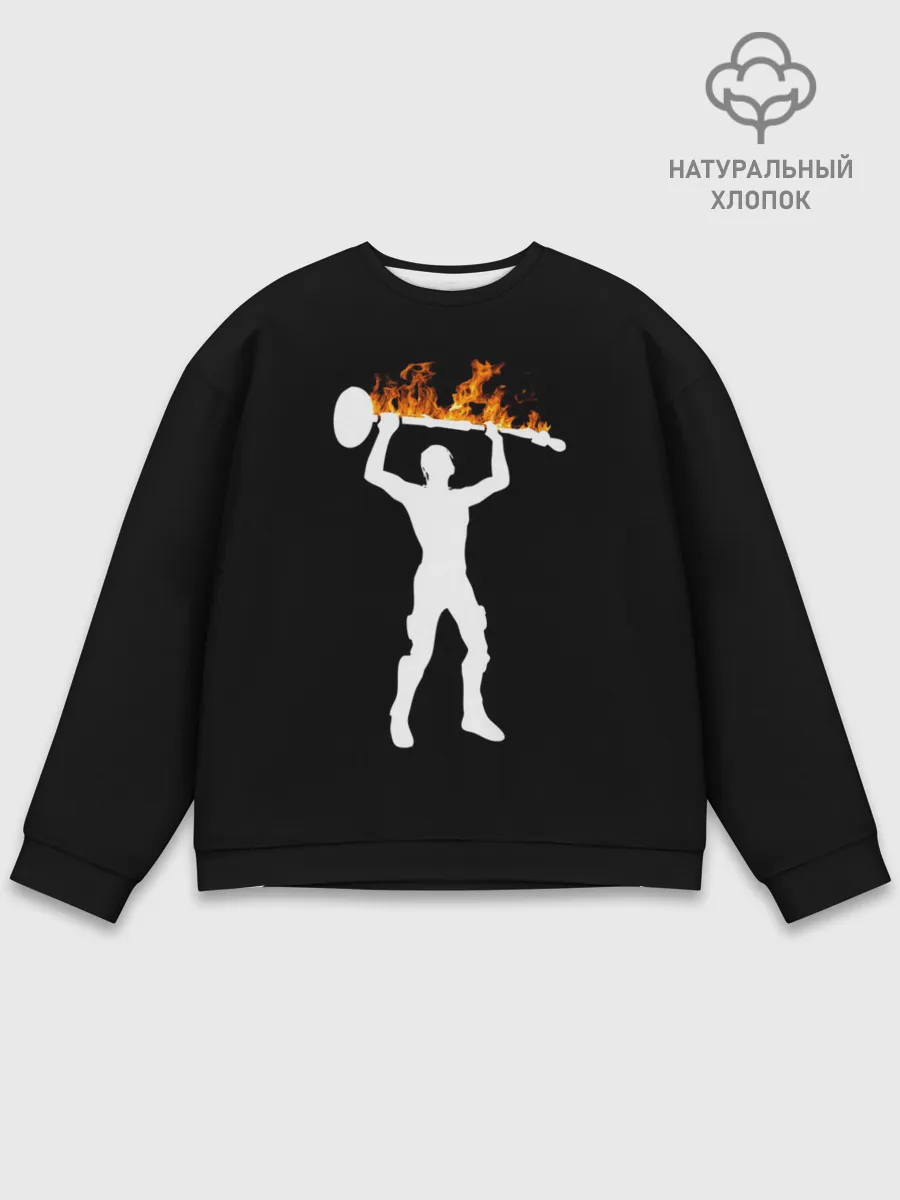 Мужской свитшот базовый / Travis Scott, Fortnite