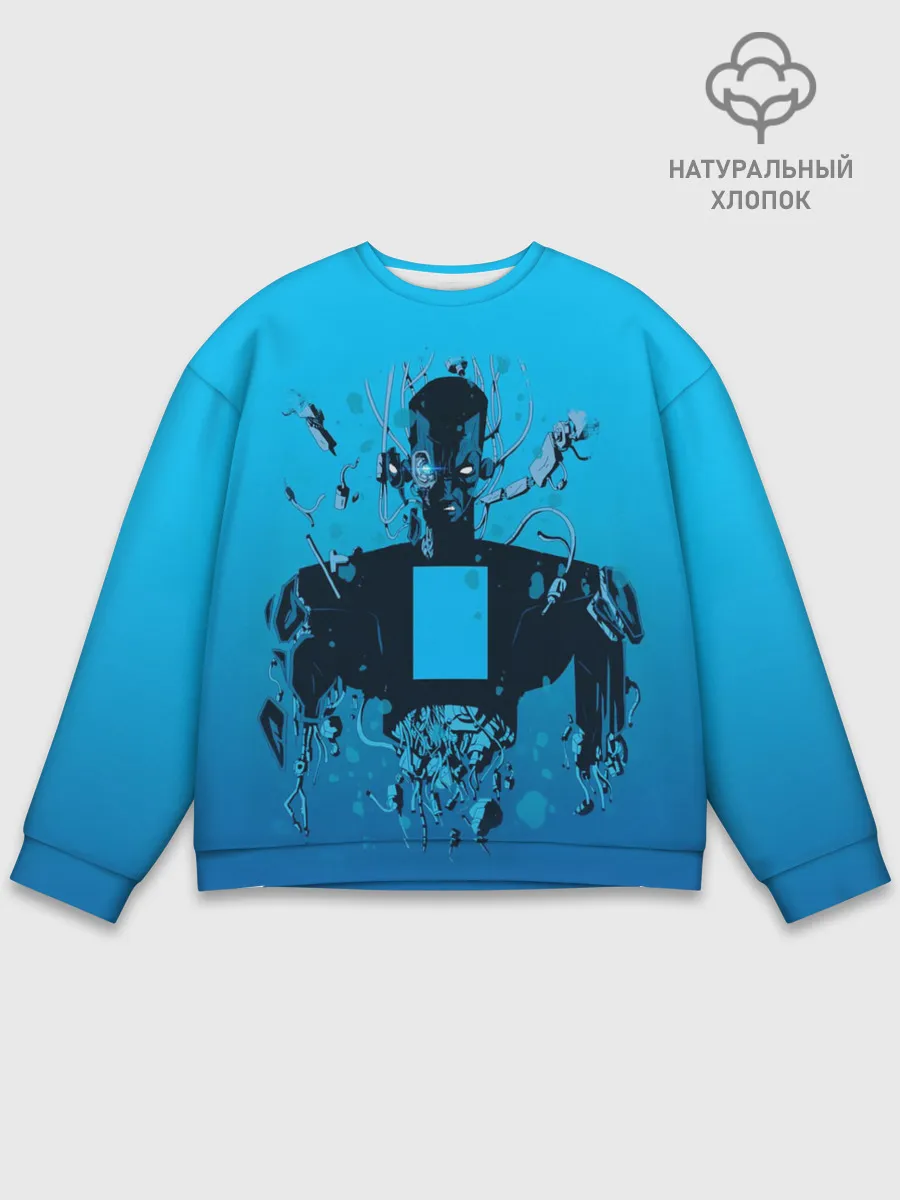 Мужской свитшот базовый / Zima blue