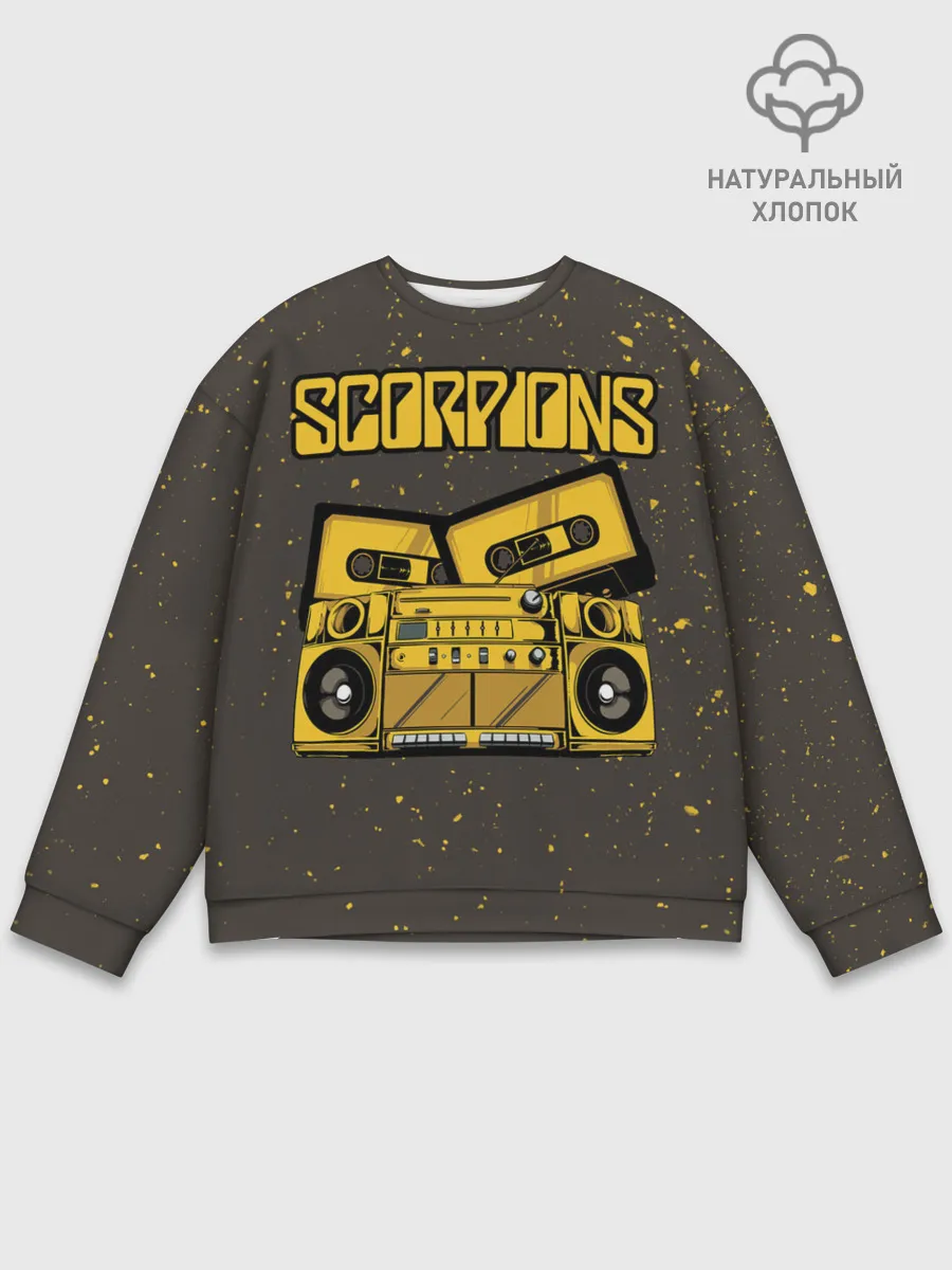 Мужской свитшот базовый / Scorpions