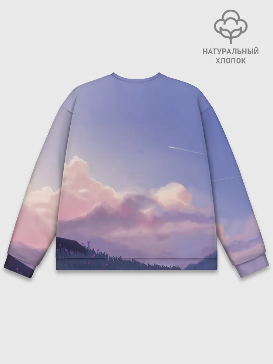 Мужской свитшот базовый / Маркл и Пугало-Репка