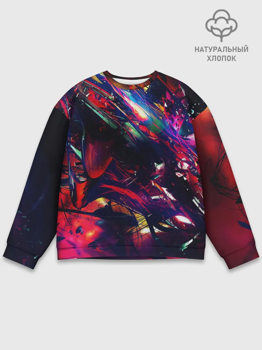 Мужской свитшот базовый / DIGITAL STRIPES