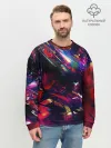 Мужской свитшот базовый / DIGITAL STRIPES