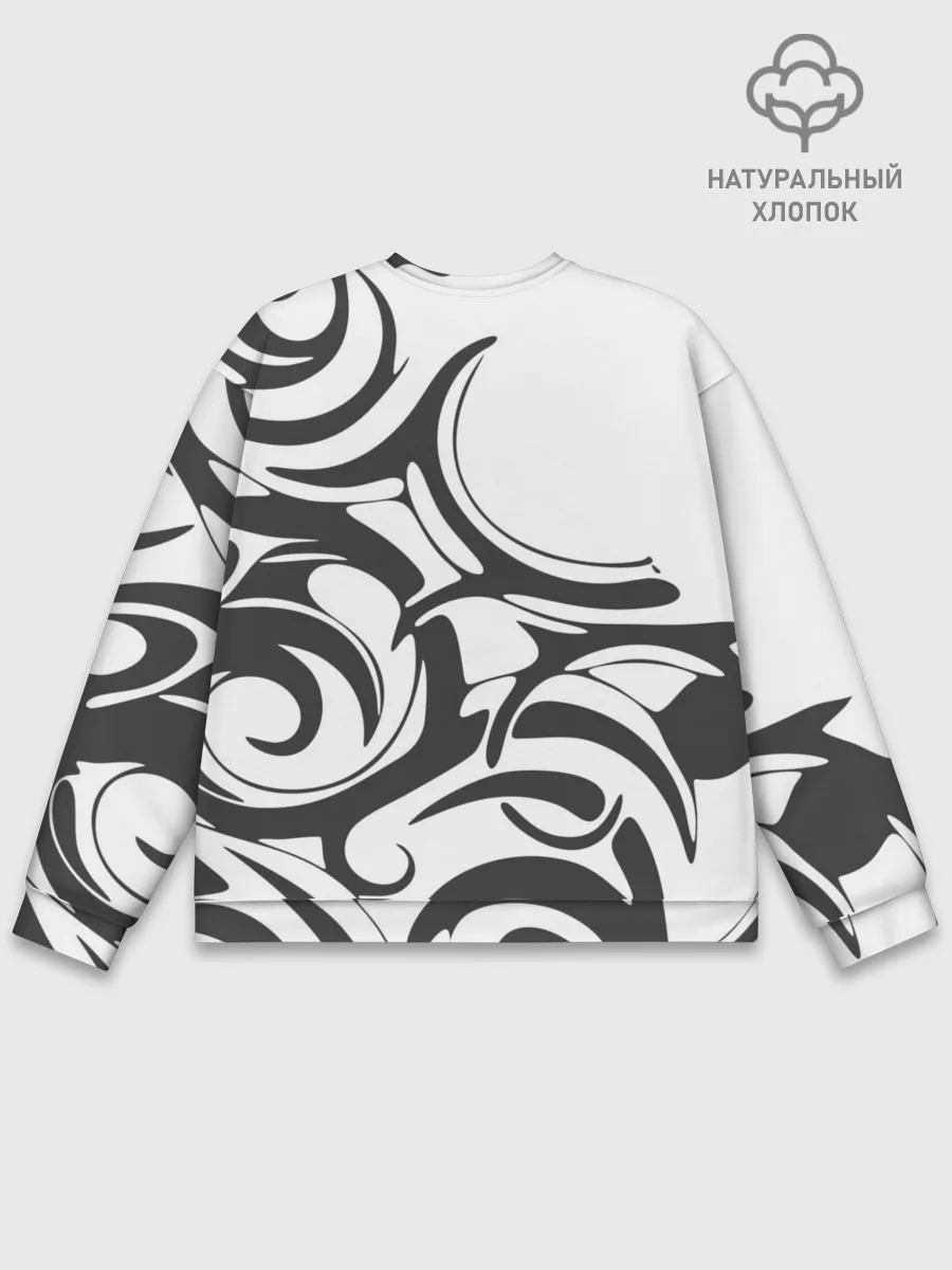 Мужской свитшот базовый / Узоры