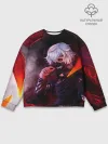 Мужской свитшот базовый / Ken Kaneki красные жала