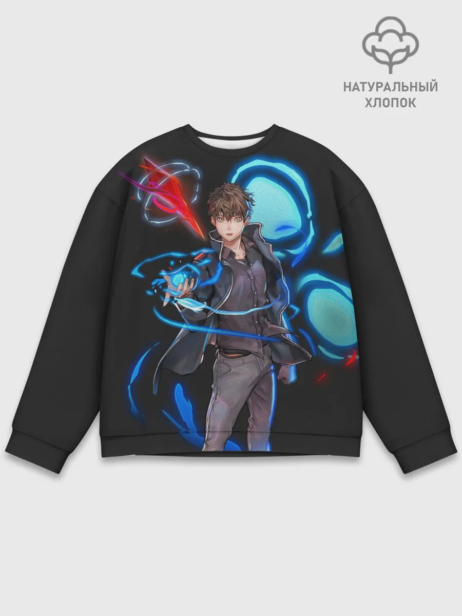 Мужской свитшот базовый / Сила Баама. БАШНЯ БОГА