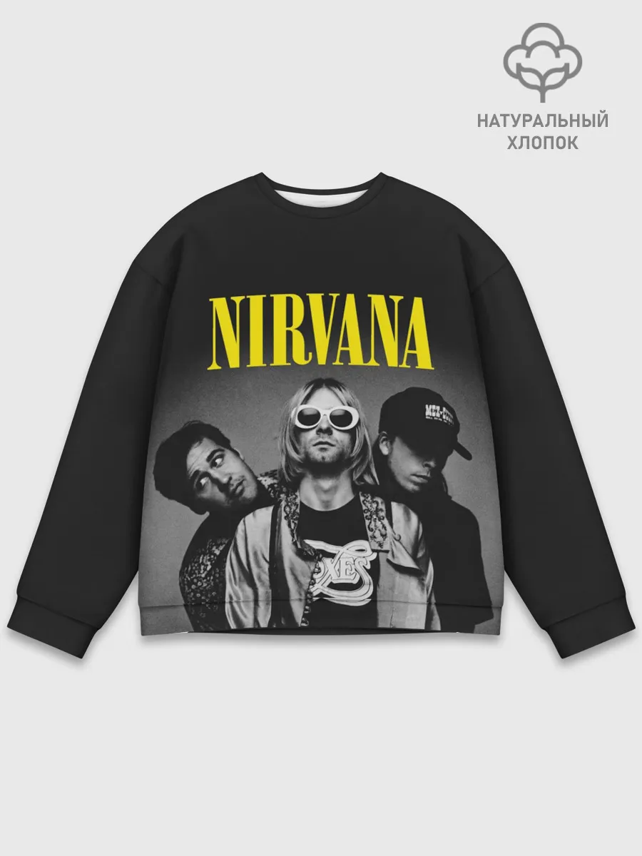 Мужской свитшот базовый / NIRVANA