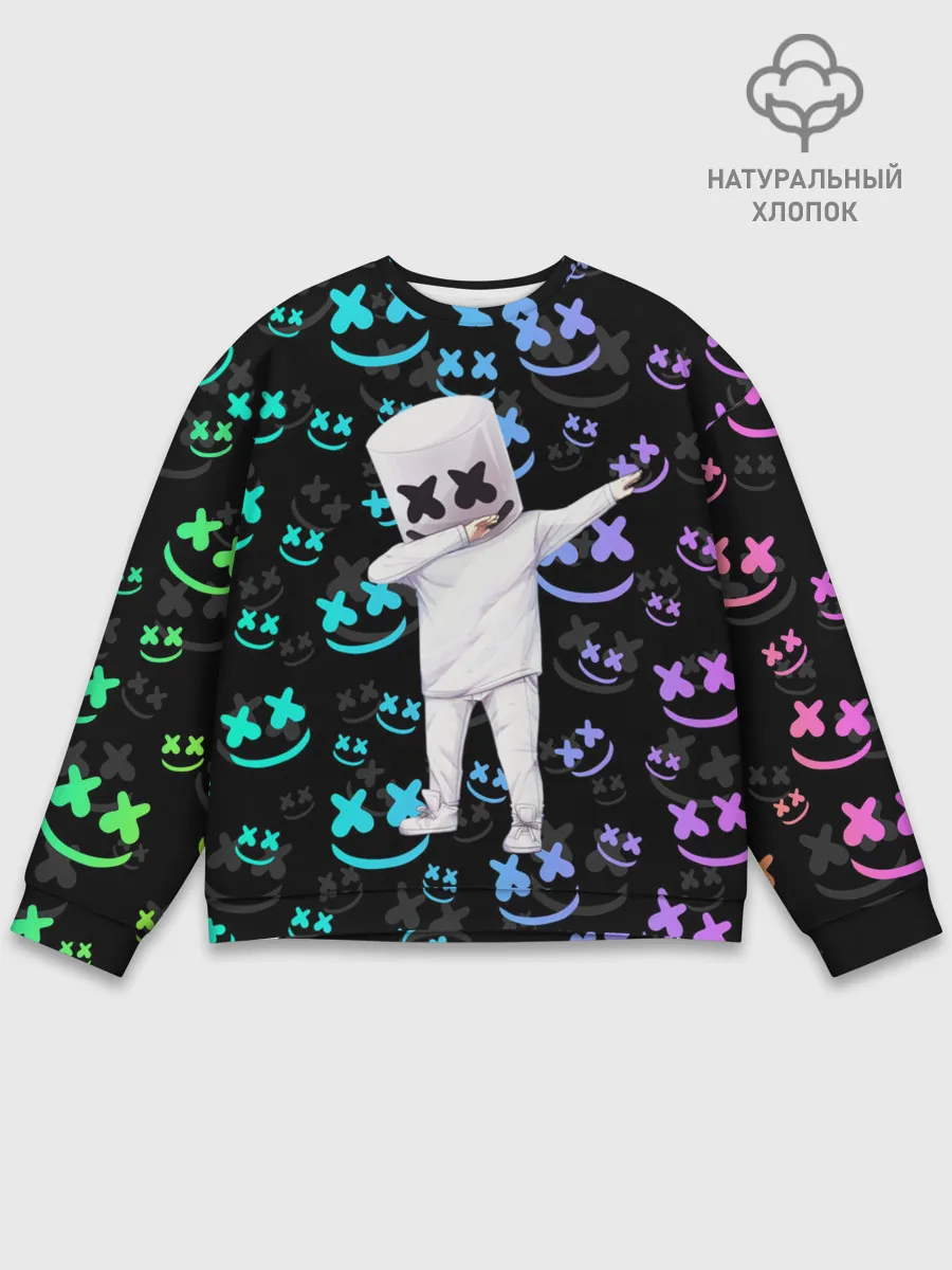 Мужской свитшот базовый / Marshmello