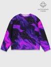 Мужской свитшот базовый / ФИОЛЕТОВЫЙ ОГОНЬ
