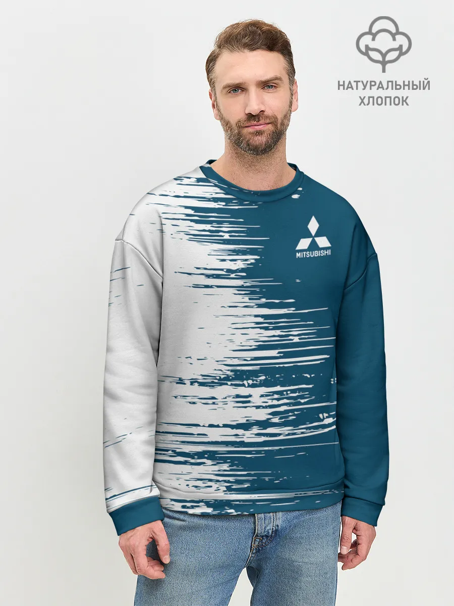 Мужской свитшот базовый / Mitsubishi
