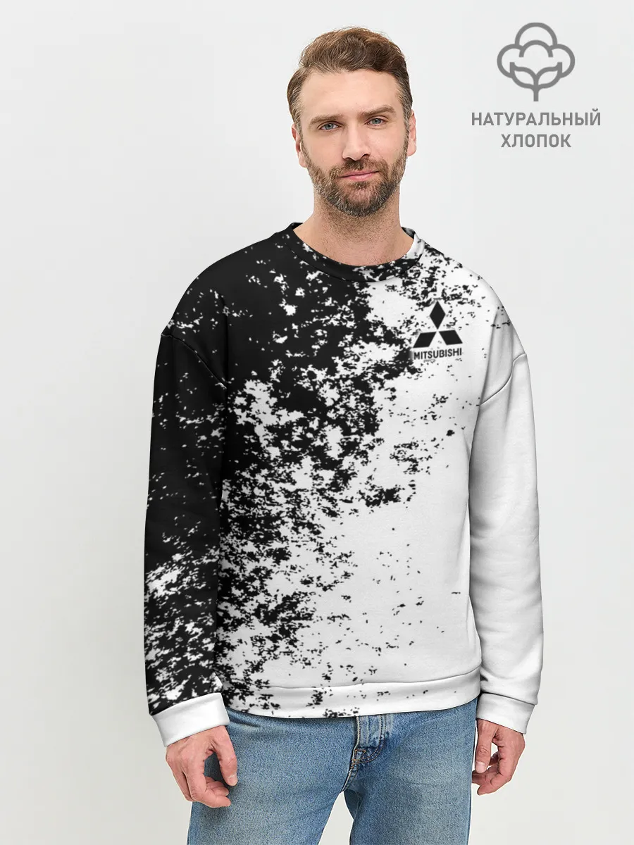 Мужской свитшот базовый / Mitsubishi