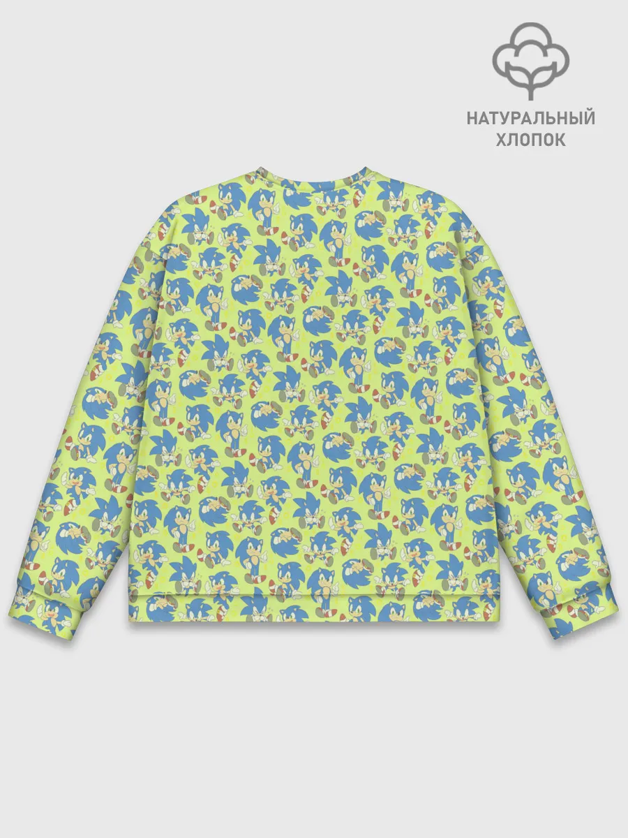 Мужской свитшот базовый / Соник