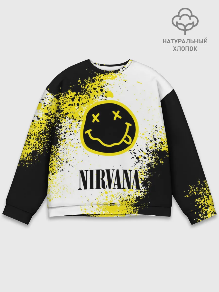 Мужской свитшот базовый / NIRVANA