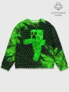 Мужской свитшот базовый / MINECRAFT CREEPER