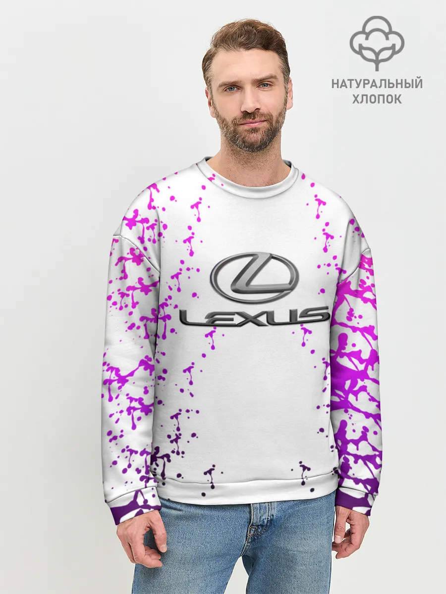 Мужской свитшот базовый / LEXUS