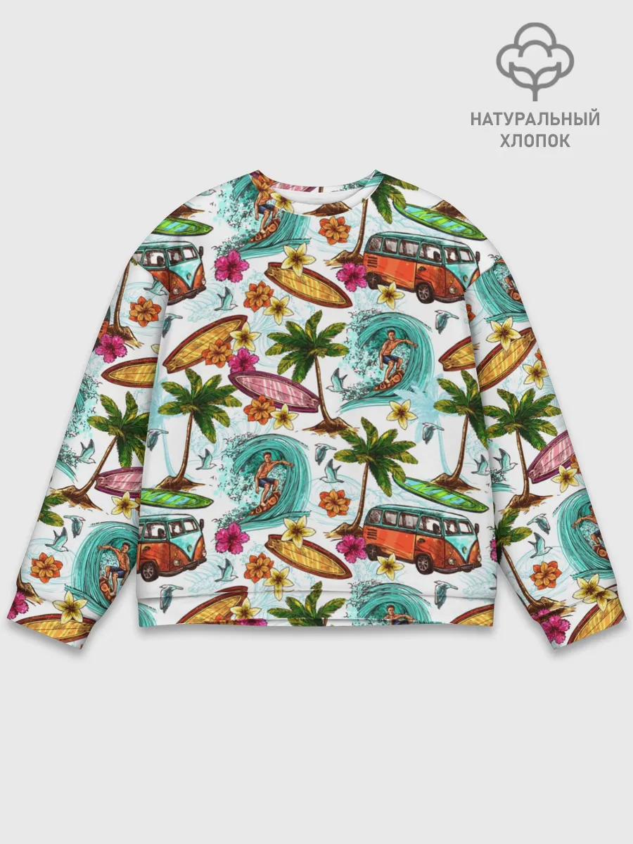 Мужской свитшот базовый / Летнее Настроение