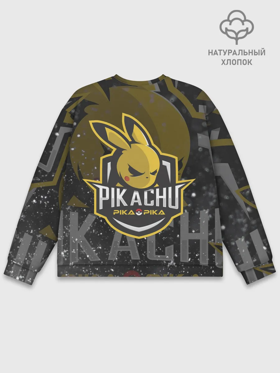 Мужской свитшот базовый / Спорт Пикачу