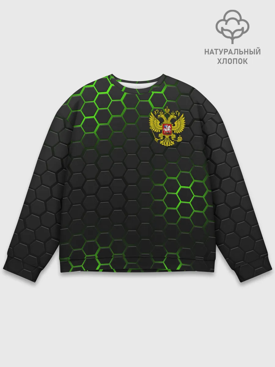 Мужской свитшот базовый / РОССИЯ