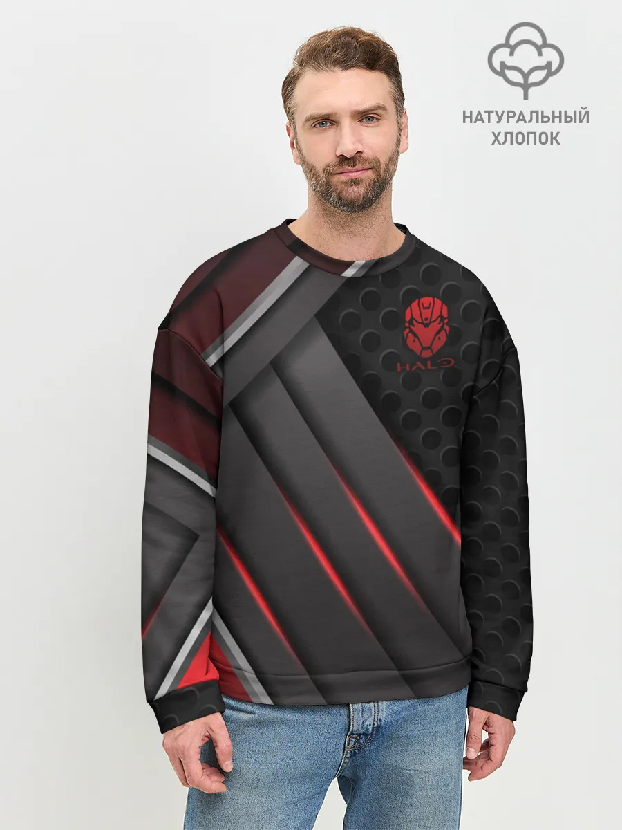 Мужской свитшот базовый / Halo
