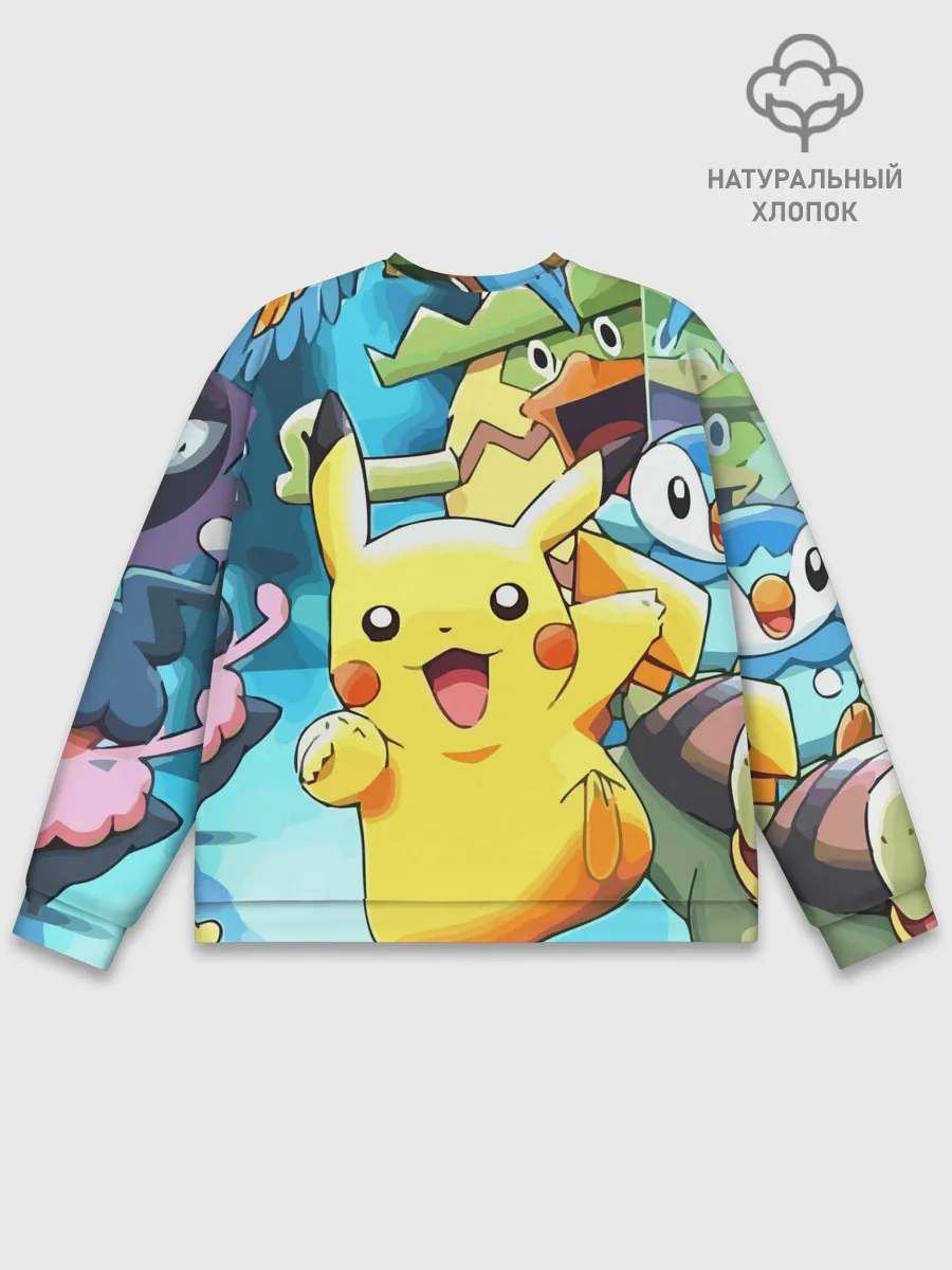 Мужской свитшот базовый / Pokrmons