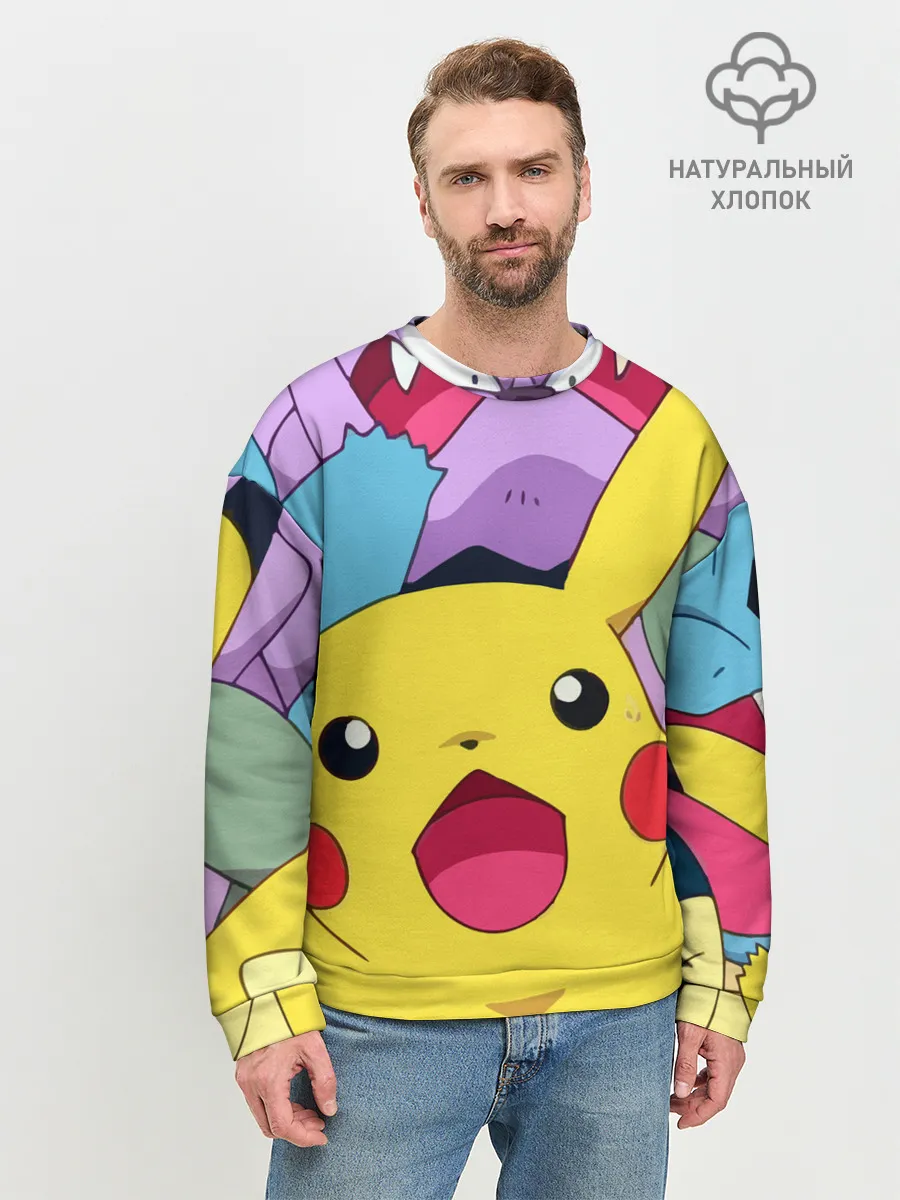 Мужской свитшот базовый / Pokemon bros