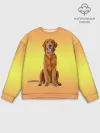 Мужской свитшот базовый / Золотистый ретривер