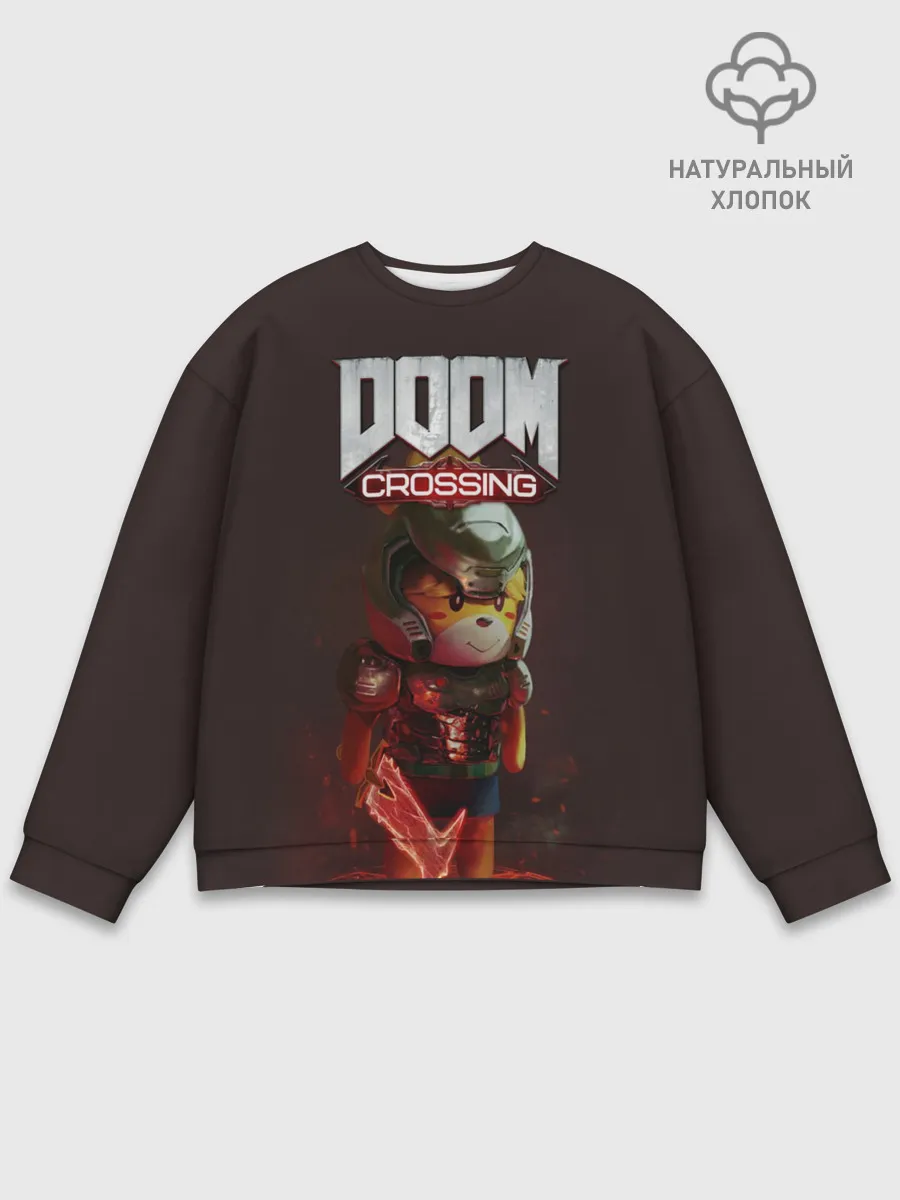 Мужской свитшот базовый / Doom Crossing