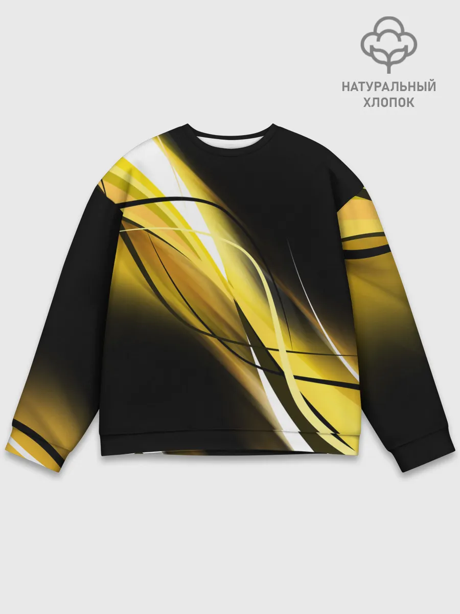 Мужской свитшот базовый / GEOMETRY STRIPES