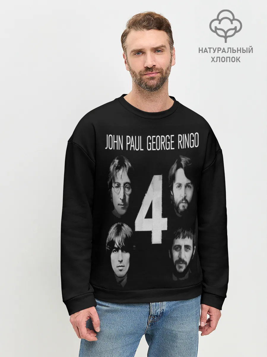 Мужской свитшот базовый / THE BEATLES