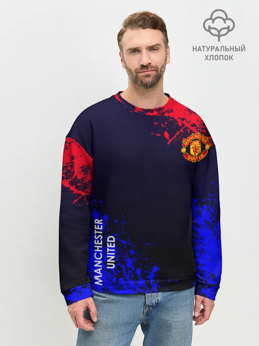 Мужской свитшот базовый / Manchester United