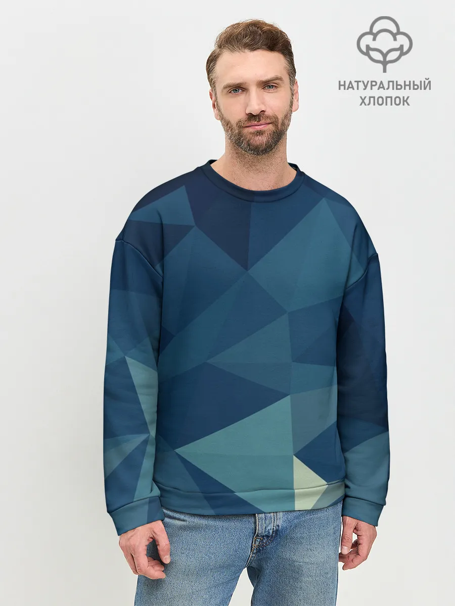 Мужской свитшот базовый / DARK BLUE