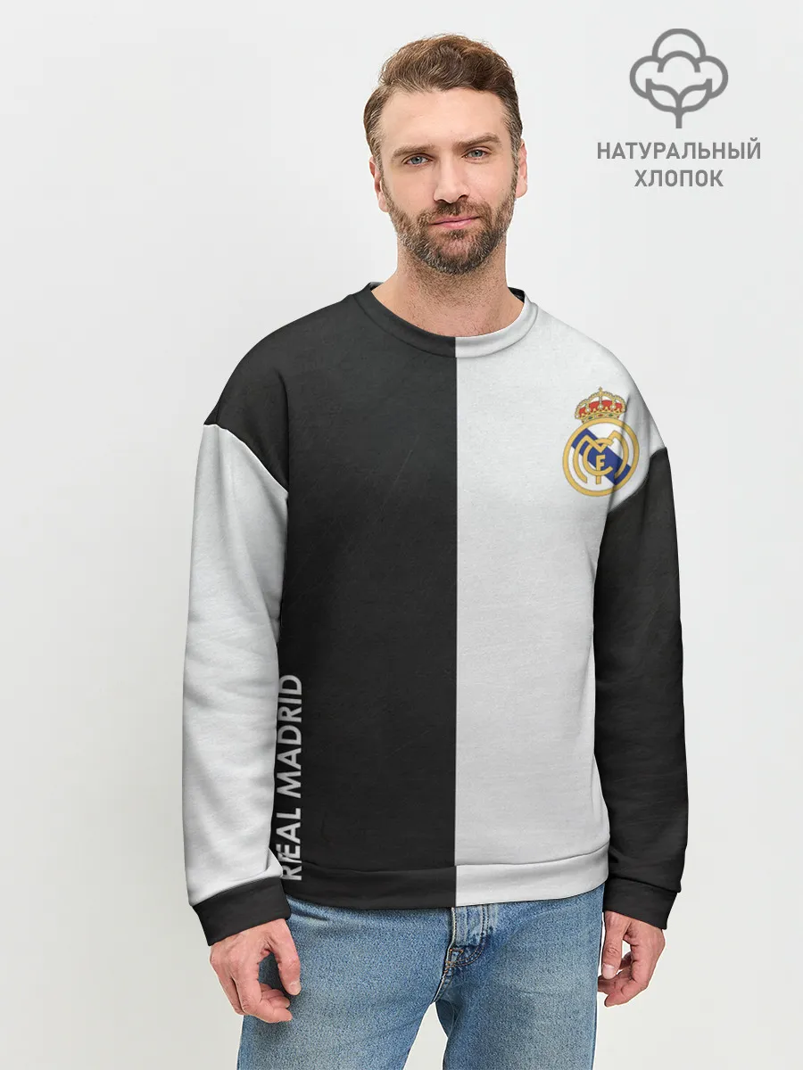 Мужской свитшот базовый / Real Madrid