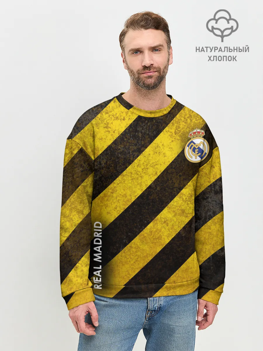 Мужской свитшот базовый / Real Madrid