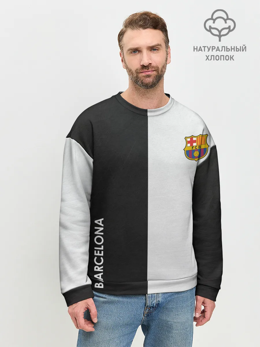 Мужской свитшот базовый / Barcelona
