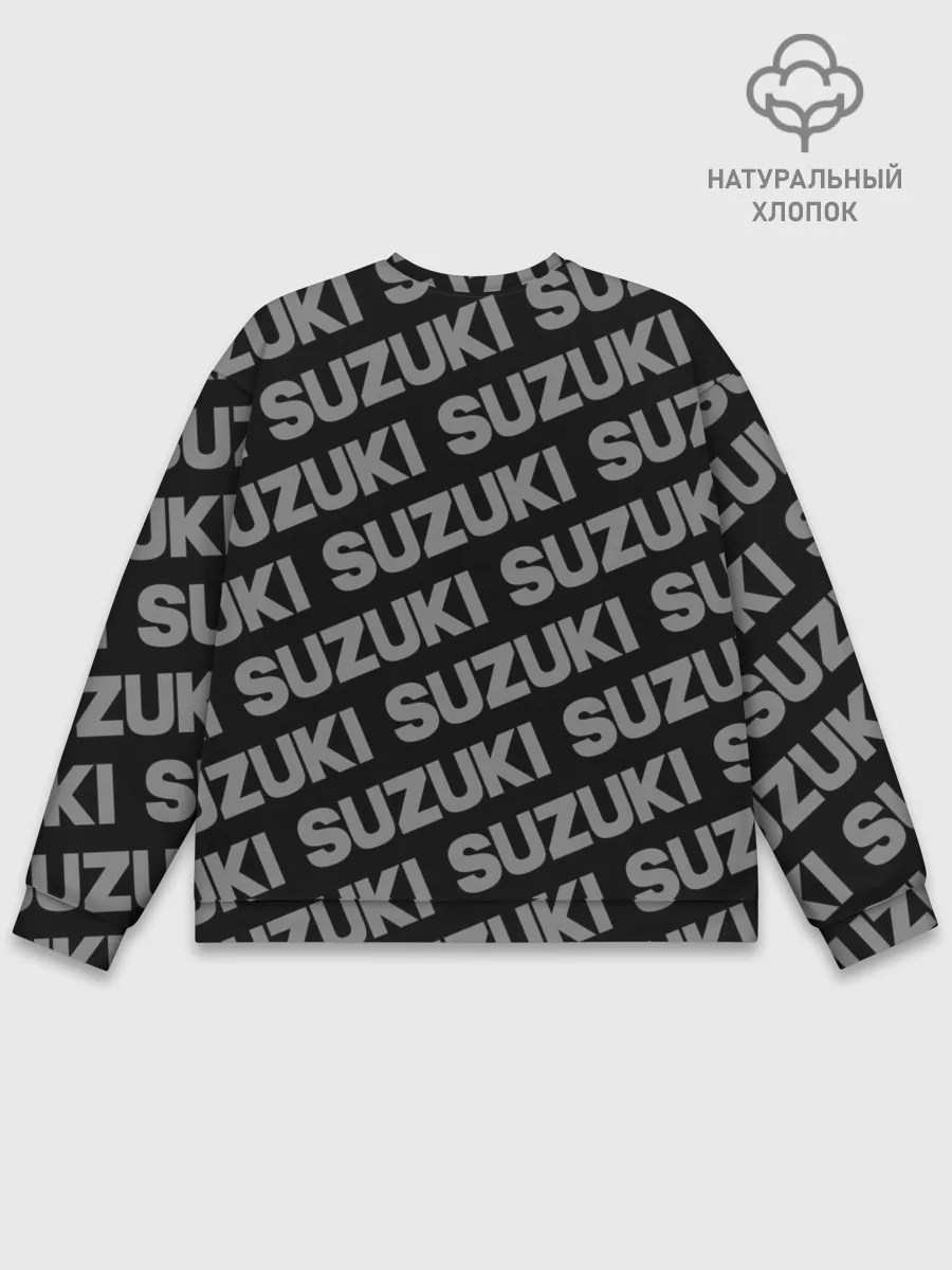 Мужской свитшот базовый / SUZUKI