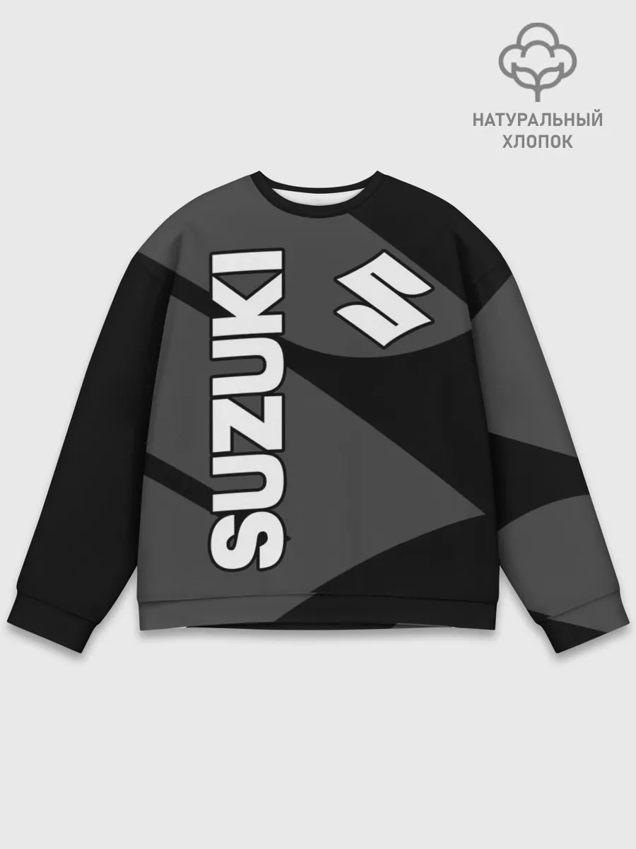 Мужской свитшот базовый / SUZUKI