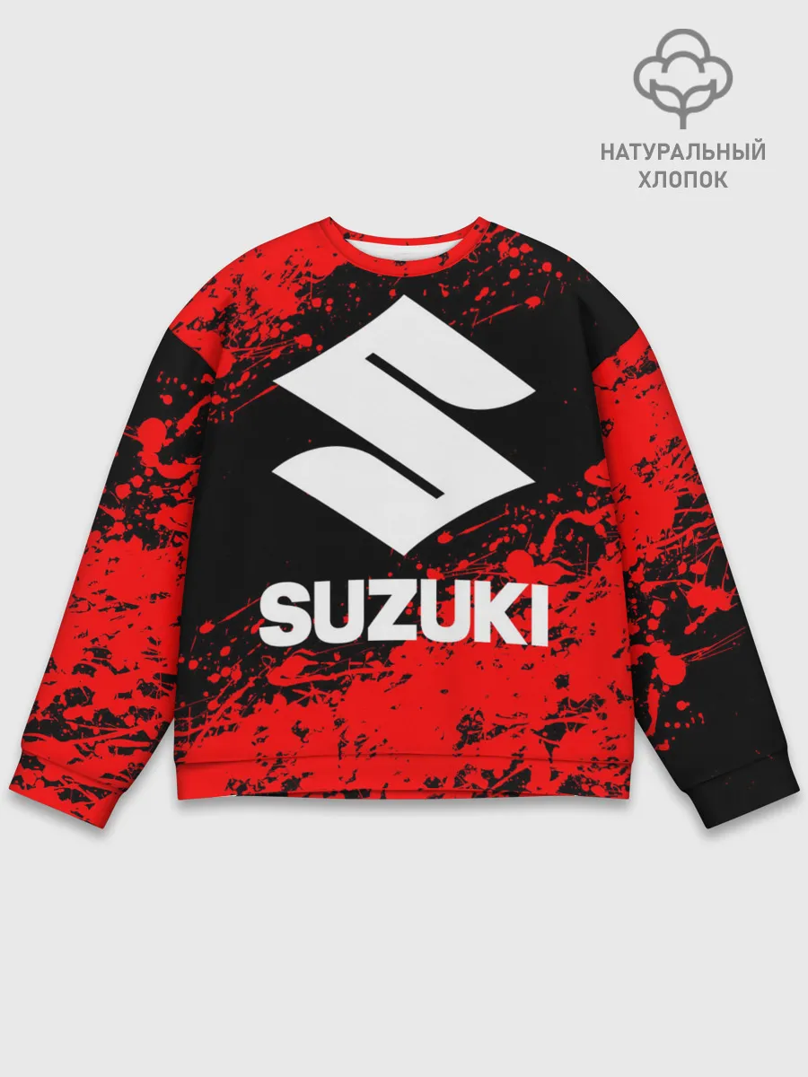 Мужской свитшот базовый / SUZUKI