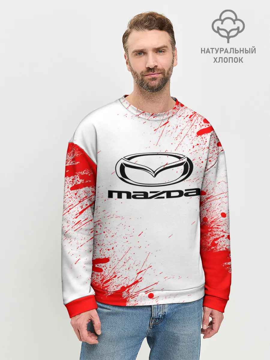 Мужской свитшот базовый / mazda