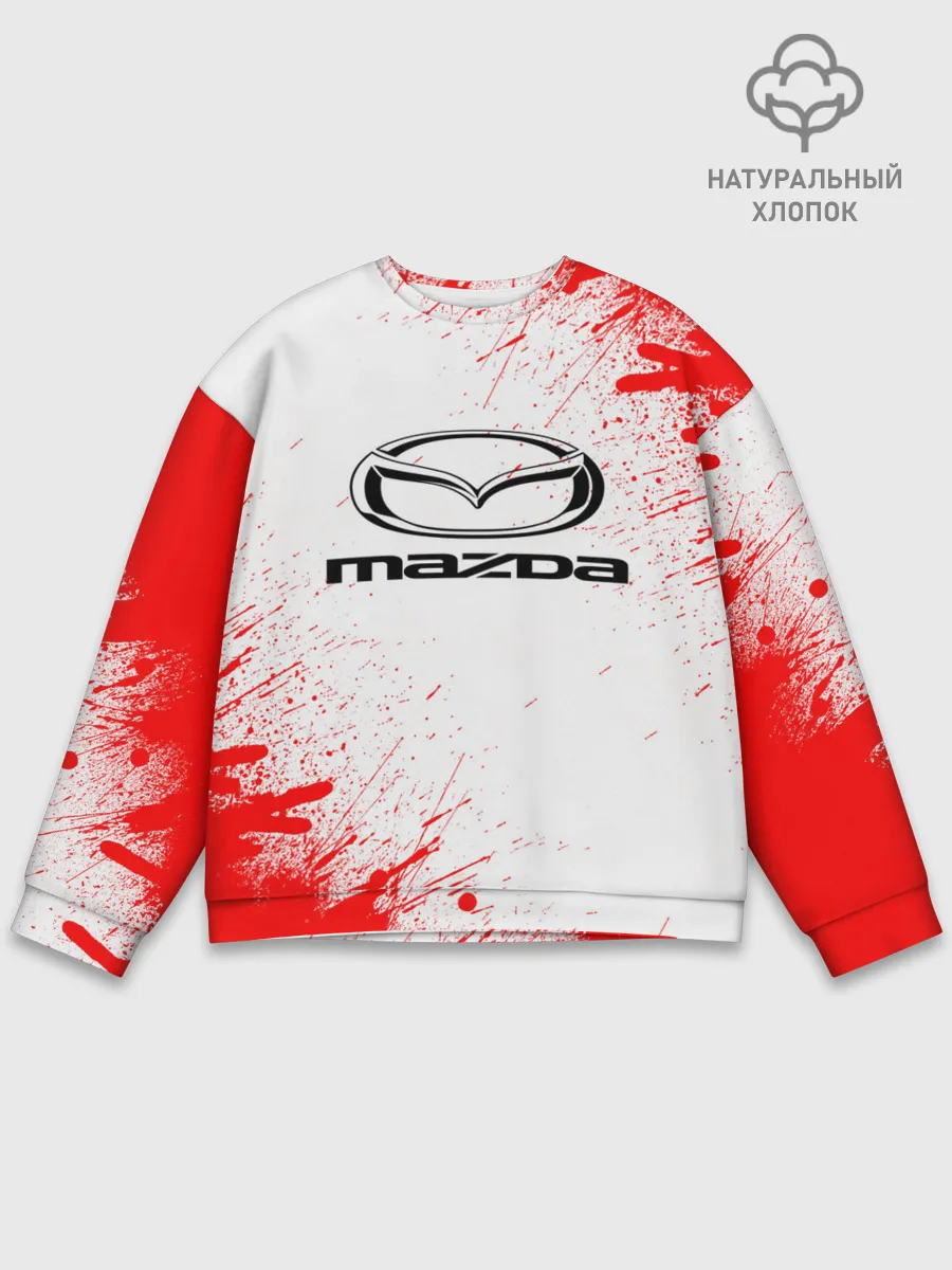 Мужской свитшот базовый / mazda