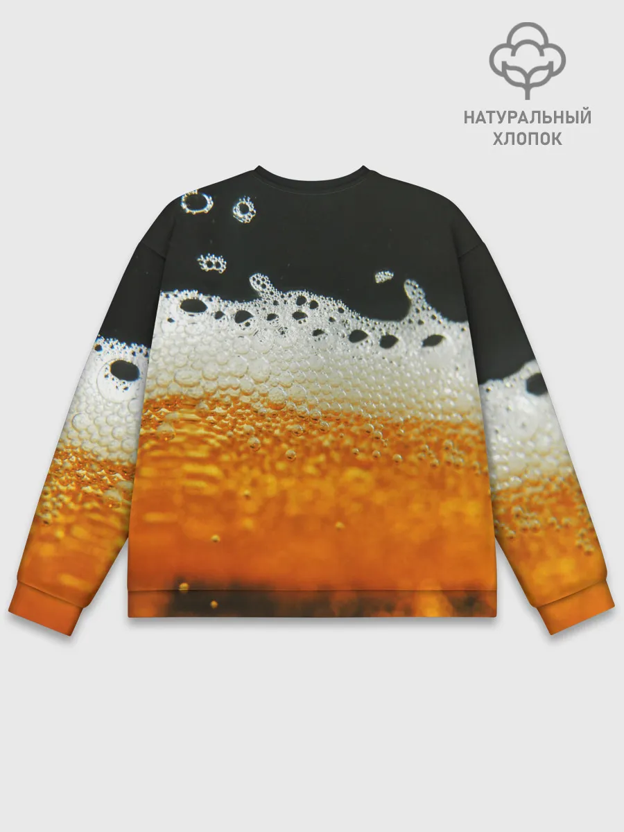 Мужской свитшот базовый / ТЕМНОЕ ПИВО