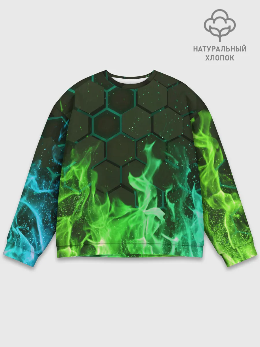 Мужской свитшот базовый / Fire